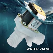 DC 12V DN15 G12 Plastikinis Elektromagnetinis Vožtuvas Normaliai Uždarytas Vandens Įleidimo Jungiklis