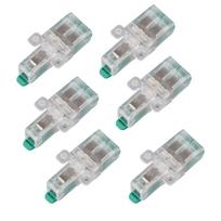 20 vnt. Vielos jungties jungiklis 1 įvestis 2 išėjimai Svirtinis vielos jungiklis 41A 450V 0,5?6mm2 10?20AWG
