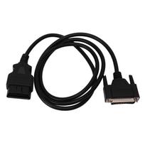 12V OBD2 skenerio kabelis 05?0012 OBDII kodų skaitytuvas Diagnostinis skenavimo įrankis Kištuko jungtis Kabelis