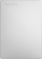 Kietasis diskas TOSHIBA Canvio Slim 1TB USB 3.2 Sidabrinis