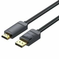 CABLE DP TO HDMI 5M/HAGBJ VENTION, Juoda