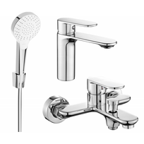 Mexen Milo R05 vonios komplektas, chromas - 71303R05-00