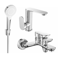 Mexen Milo R05 vonios komplektas, chromas - 713053R05-00