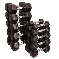 Šešiakampiai hanteliai Strongman, 2x 3 kg
