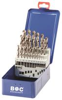 Grąžtų komplektas metalui Bohrcraft BC11201310025; HSS-G; 1-13 mm; 25 vnt.