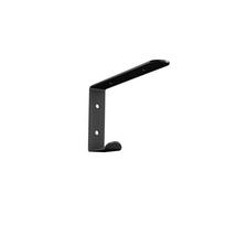 Lentynos laikiklis Bolis Italia AA4F020, 20×4 cm, juoda