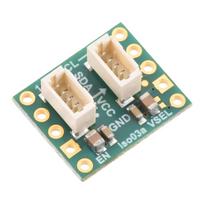 ISO1640 - Dvikryptis I2C izoliatorius su izoliuotu maitinimo šaltiniu - JST SH 4 kontaktų - 5V/3.3V, 200mA - Pololu 5393
