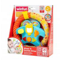 Žaislas pakabukas lavinamasis Wunfun Wheel 'N Sounds Driver