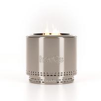 herQs Smokeless Fire Pit - Blaze - Silver