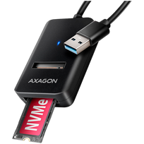 AXAGON ADM2-AM USB-A 3.2 Gen2 - 1x NVMe/SATA SSD Adapter
