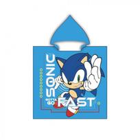 Sonic pončas The Hedgehog, 55x110 cm