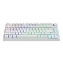 SAVIO PHENIX WHITE Belaidė mechaninė klaviatūra, Gateron Red Pro, ABS