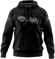 Rick and Morty Hoodie With Logo, Juodas, L