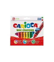 Vaškinės kreidelės CARIOCA Maxi, 24 vnt.
