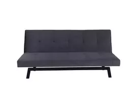 Sofa - lova Bodil - Juoda/Pilka