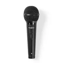 Nedis MPWD25BK Laidinis mikrofonas / Nuimamas laidas 5m