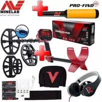 Metalo detektorius Minelab Vanquish 540 Pro Pack +Antra ritė +Akumuliatoriai