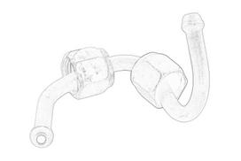 skirstytuvo vamzdelis, degalai OE VW 04L 130 301D