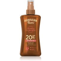 Hawaiian Tropic Glowing Protection Dry Oil Spray drėkinamasis apsaugos nuo saulės gelis SPF 20+ 200 ml