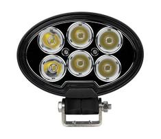 LED Mašinos prožektorius BLACK LED/60W/10-30V IP69 5700K ovalas