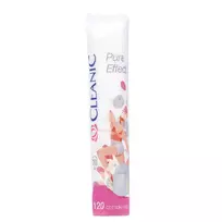 Vatos diskeliai CLEANIC PURE EFFECT, 120 vnt.