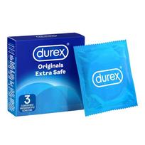 Durex Durex Originals Extra Safe 3-Pack - Enhanced Strength Latex Barrier