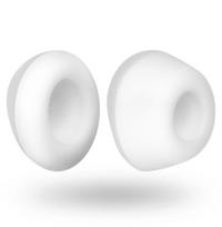 SATISFYER CAPS Satisfyer Pro 2 Climax Tips Replacement Silicone Attachments White