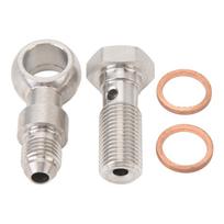 Turbo alyvos tiekimo alkūninis varžtas Didelės apkrovos nerūdijančio plieno 4AN į M12x1.25mm alkūninio varžto rinkinys su 4,2 mm
