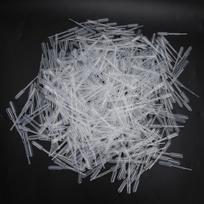 1000 vnt. Vienkartinės pernešimo pipetės Plastikinės makiažo kalibruotos lašintuvai Akių lašintuvas