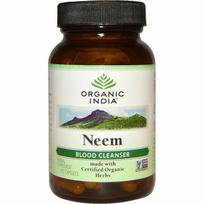 Organic India Neem 60 kapsulių Vegetariškas produktas