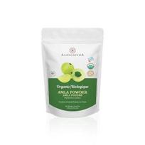 Aarshaveda Ekologiška amla pudra – 100 % gryna ir natūrali – skatina plaukų augimą ir odos priežiūrą su vitaminu C., (200gm)
