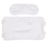 Castor Oil Pack Set White Reusable Washable Castor Oil Compress Wrap Set for Inflammation