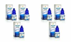 6 x Isotine Plus akių lašai Pure Herbal 100% autentiški nesubrendusios kataraktos gydymui 10 ml