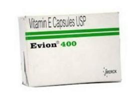 200 kapsulių Evion-400 mg vitamino E veido plaukams nuo spuogų ir nagų