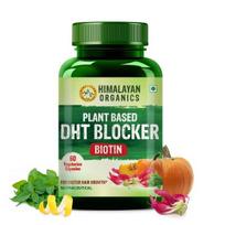 Himalaya N Organics Augalinis DHT Blokatorius su Dilgėlių Lapų Gėriu | Vyrams ir Moterims - 60 Veg Kapsulių