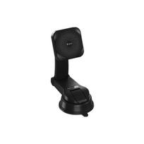 Telefono laikiklis Devia car holder magnetic EA473 with wireless inductive charger black 15W with suction cup