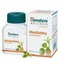 Himalaya Wellness Priešgrybeliniai Žolelės Manjishtha Odos Sveikatai 60 Tablečių NEMOKAMAS PRISTATYMAS