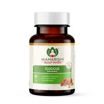 Maharishi Ayurveda Ekologiškos Guggulu tabletės | Palaiko sveiką cholesterolio kiekį ir virškinimą | 2 pakuotės X (60 tablečių)