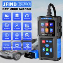 2025 Naujausias OBDII Diagnostikos Skaneris Įrankis Automobilinis OBD Kodų Skaitytuvas Skenavimo Įrankiai Automobilio Varikliui Visiems OBDII Protokolams