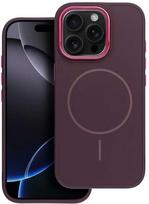 Dėklas Oem Case for iPhone 16e (SE 4 2025) / 17e Frame Mag Cover compatible with MagSafe violetinė