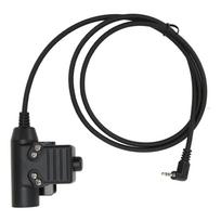 1 kontaktinis 2,5 mm racijos ausinės jungtis U94 PTT ausinės adapteris Motorola T5620 T6200 6200C