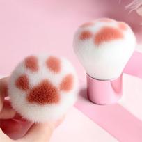 Cute Cat Paw Makeup Brush Professional Cosmetic Brush Blush Concealer Contour Pudra Brush
