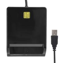 USB2.0 daugiafunkcis išmaniųjų kortelių skaitytuvas M2  MS  Banko  ID  SIm  Atminties CAC kortelėms balta