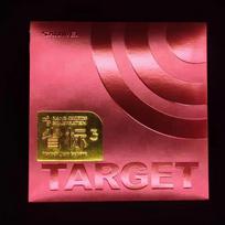 SANWEI provincijos TARGET PRO 3 stalo teniso guma (Nano prasiskverbimo lipni guma) TARGET 3 stalo teniso kempinė raudona