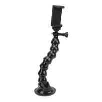 Flexible Gooseneck Extension Suction Cup Car Mount Holder with Phone Holder for Action Camera