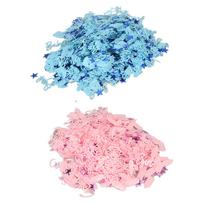 160g Gender Reveal Confetti Exquisite Reusable Gender Reveal Table Confetti Pink Blue Confetti for