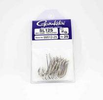 Gamakatsu SL12S Didelio grobio alavuotas kabliukas Dydis 2/0, 25 vnt. pakuotėje (6832)