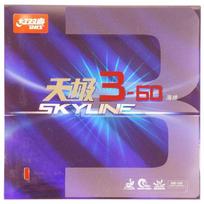 DHS SKYLINE 3-60 Stalo tenisas Rubber Sky Line 3-60 (Valdymas / kilpa) Originali DHS stalo teniso kempinė raudona