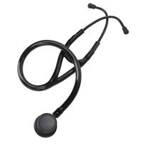 Dviejų galvučių stetoskopas nerūdijančio plieno medicininiai kardiologiniai stetoskopai vaikams ir suaugusiems black