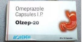 Dr Morepen OLZEP 20 Omeprazole ( 20 X 10=200 KAPSULIŲ)